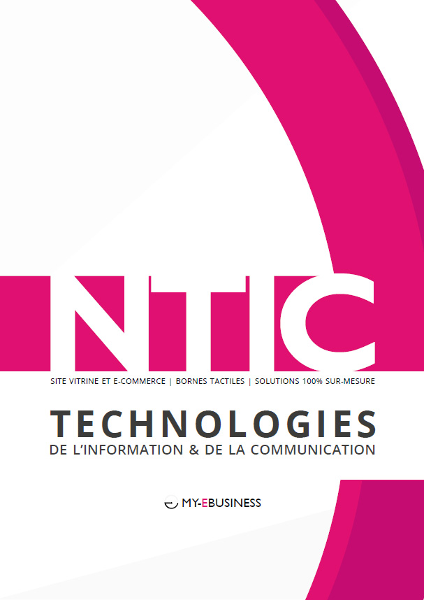 Brochure services création site internet NTIC à Livry-Gargan